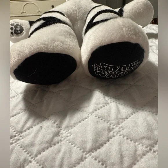 Build-A-Bear White and Black Star Wars Stormtrooper Bear Plush - Picture 2 of 8